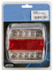 TAKAVALO LED 3-TOIMINEN 12V